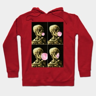 Skull gum explosion Hoodie